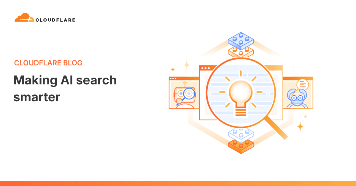 'Making AI search smarter' 포스트 썸네일