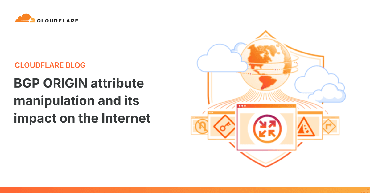 'BGP ORIGIN attribute manipulation and its impact on the Internet' post thumbnail