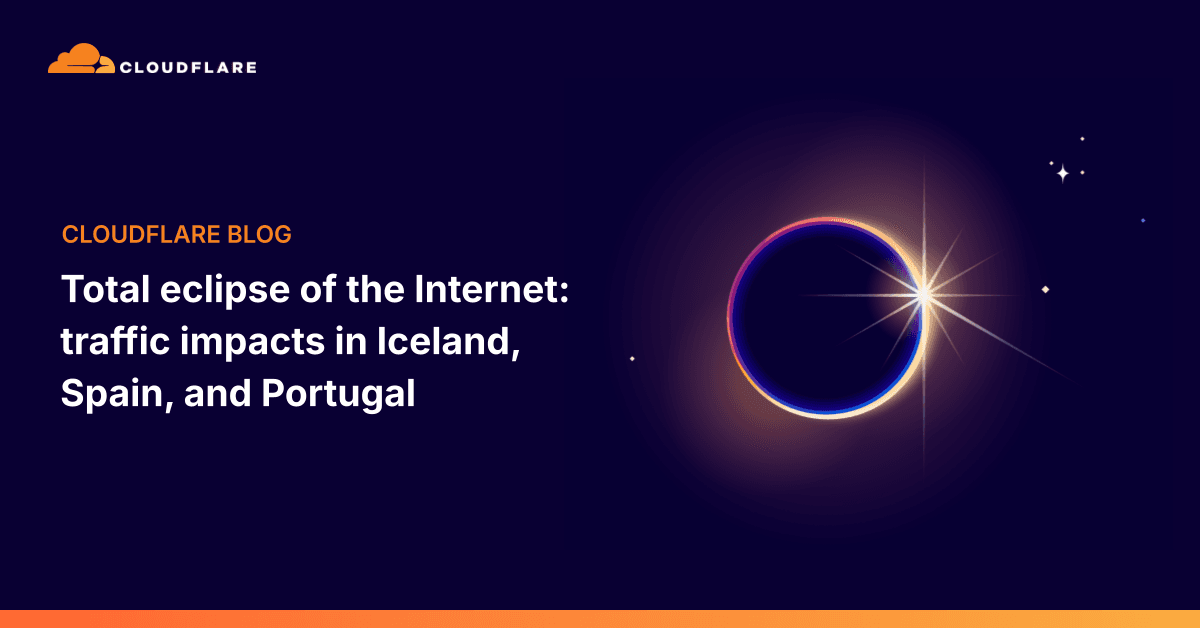 'Total eclipse of the Internet: traffic impacts in Iceland, Spain, and Portugal' post thumbnail
