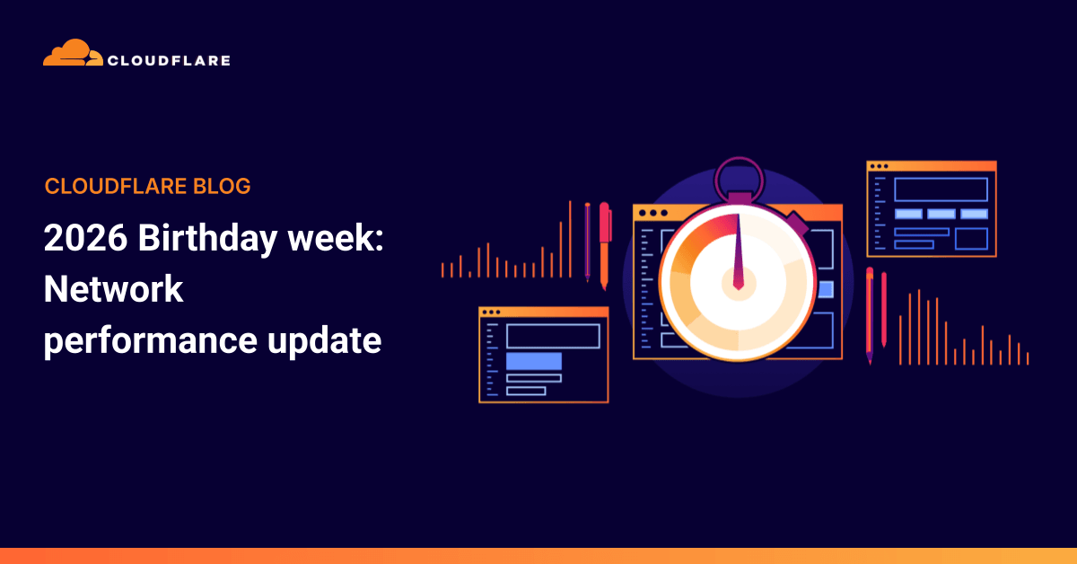 '2026 Birthday week: network performance update' 포스트 썸네일