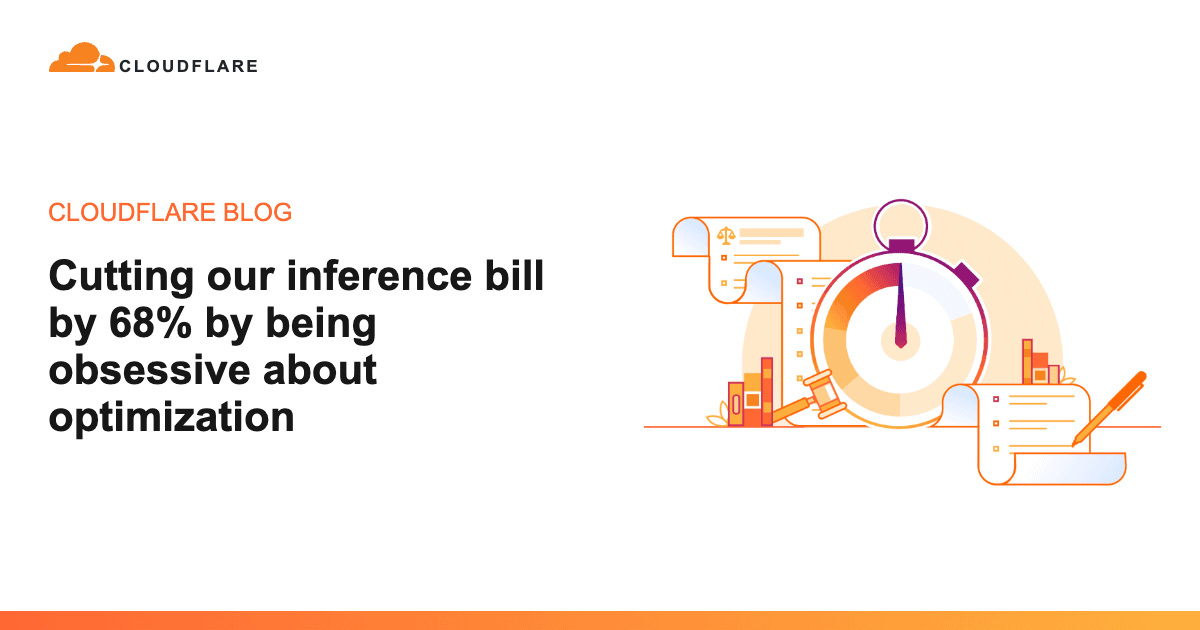 'Cutting our inference bill by 68% by being obsessive about optimization' post thumbnail